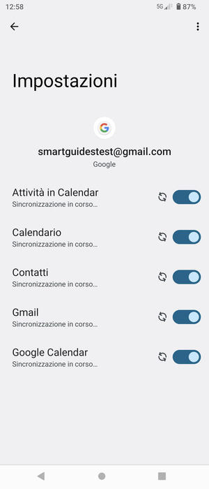 I tuoi contatti di Google verranno ora sincronizzati con il tuo Xperia