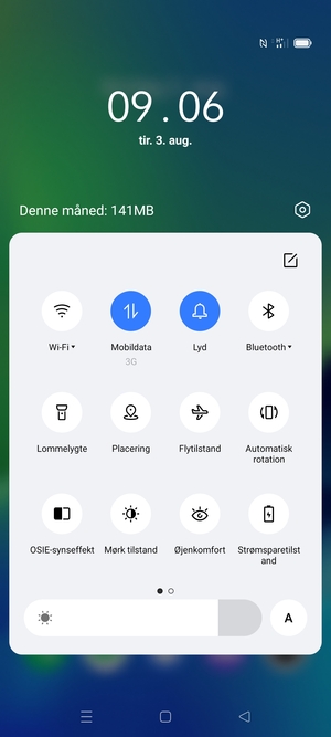 Vælg Auto