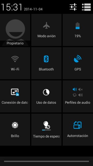 Desactive Bluetooth y GPS
