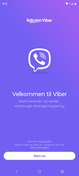 Din app er klar til brug