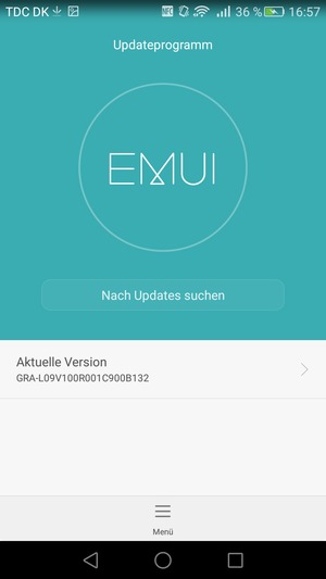 Wählen Sie Nach Updates suchen