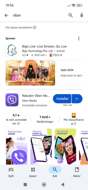 Velg app
