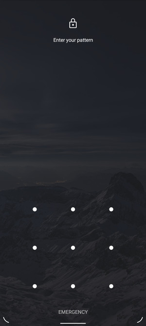 Your phone is now secure with a screen lock