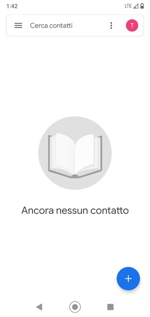 Seleziona il tasto Menu