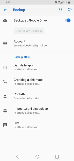 Seleziona Account