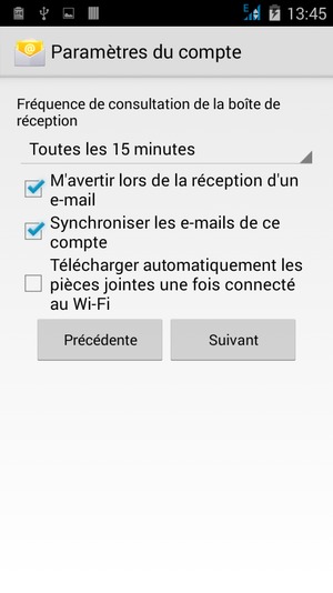 Sélectionnez Suivant