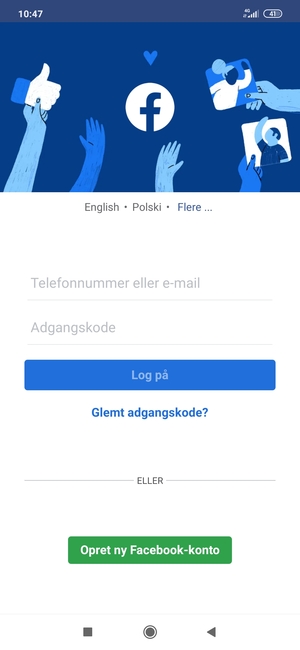 Din app er klar til brug
