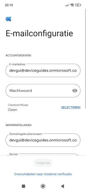 Voer uw wachtwoord in