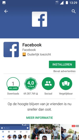 Selecteer INSTALLEREN