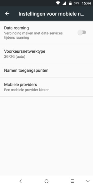 Selecteer Namen toegangspunten