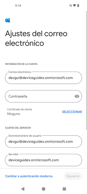 Introduzca su contraseña