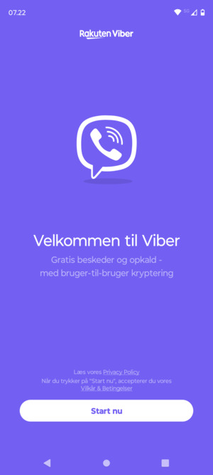 Din app er klar til brug