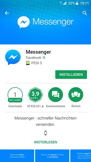 Wählen Sie INSTALLIEREN