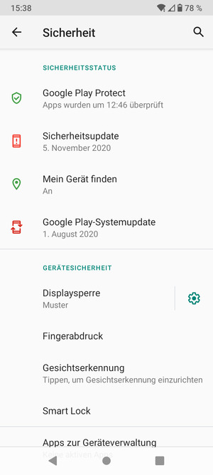 Ihr Handy ist jetzt mit einer Bildschirmsperre gesichert