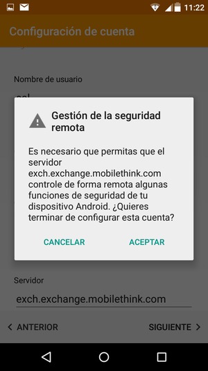 Seleccione ACEPTAR