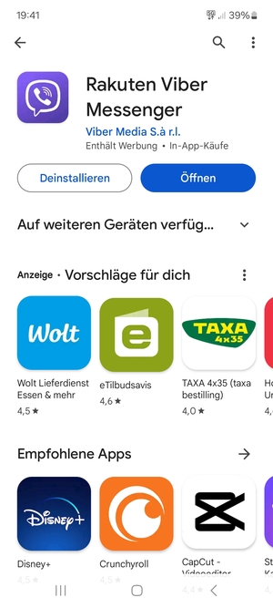 Wählen Sie Öffnen