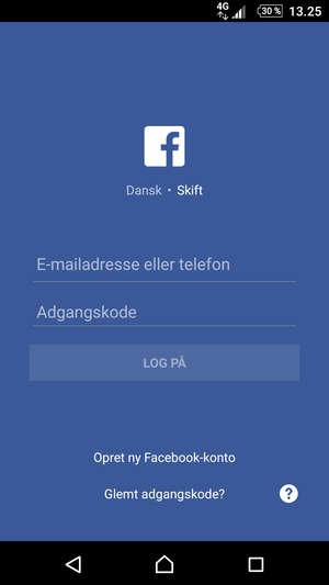 Din app er klar til brug
