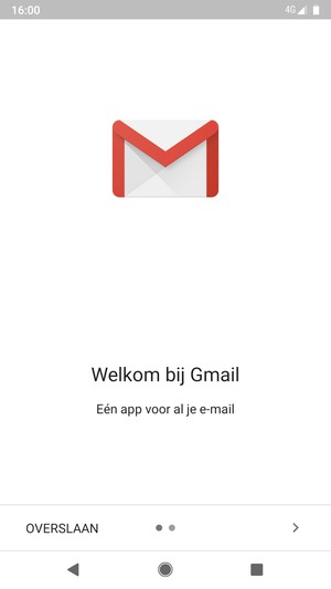 Selecteer VOLGENDE