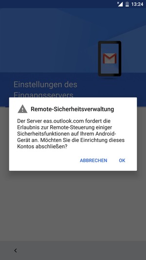Wählen Sie OK