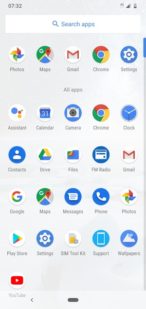 Select Settings
