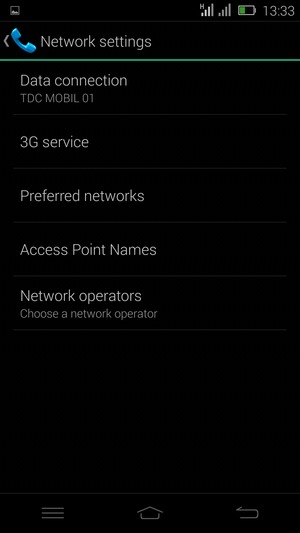 Select Network operators