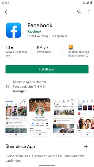 Wählen Sie Installieren