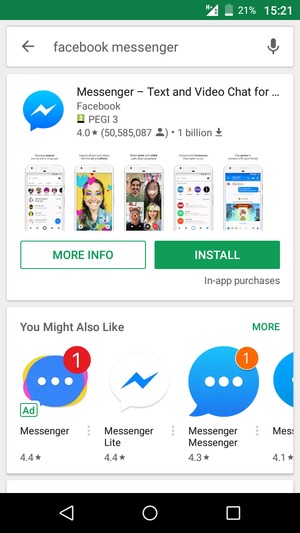 Select the app