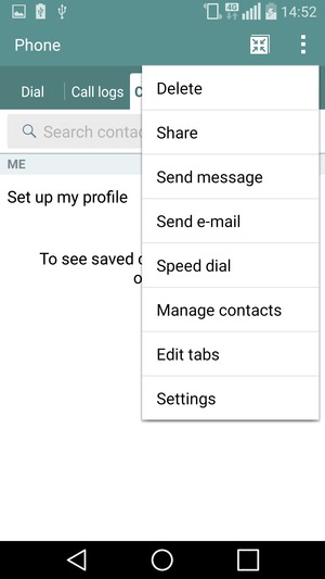Select Settings