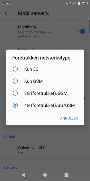 Vælg din foretrukne mulighed