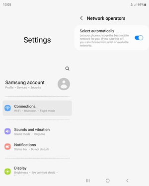 Turn off Select automatically