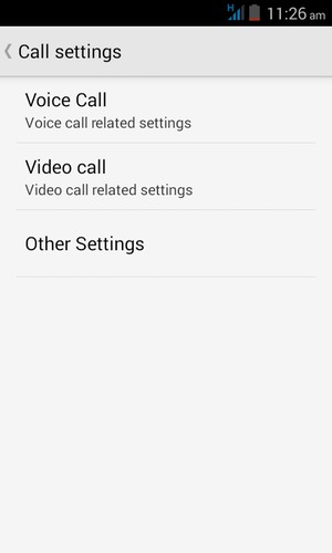 Select Voice Call