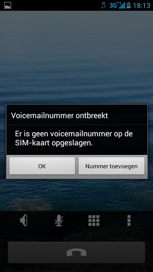 Selecteer Nummer toevoegen