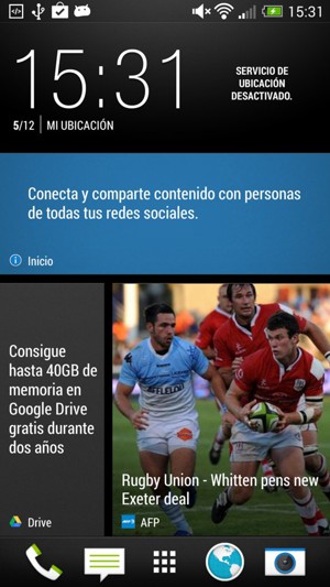 Seleccione Aplicaciones