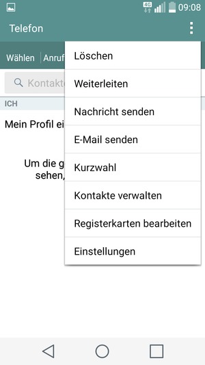 Wählen Sie Einstellungen