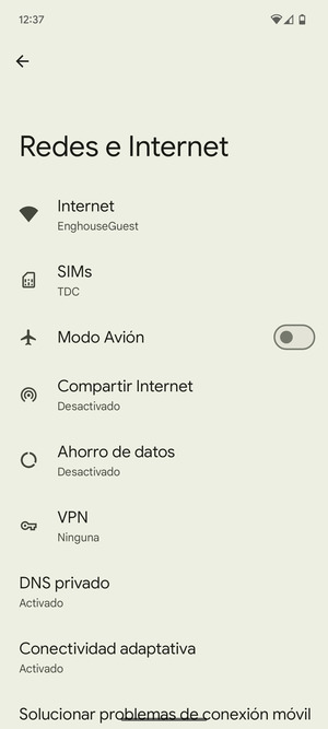 Seleccione SIMs