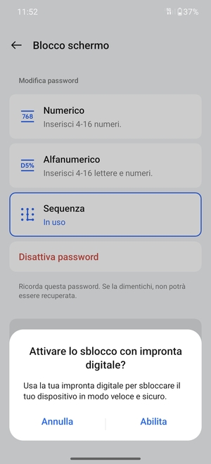Seleziona la tua opzione preferita