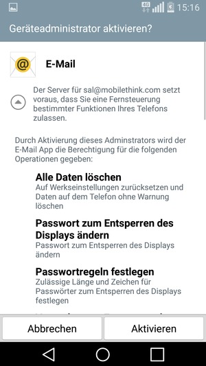 Wählen Sie Aktivieren