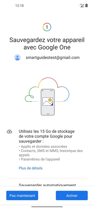 Sélectionnez Activer