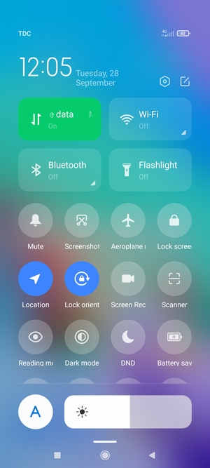 Turn off Location