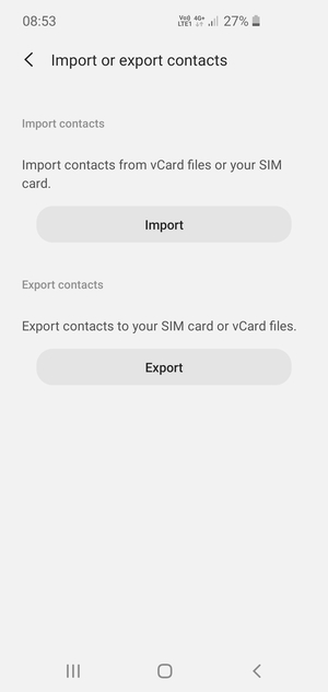 Select Import