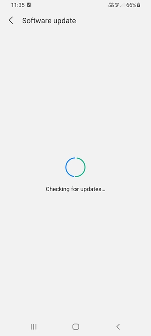 Wait for the search to finish