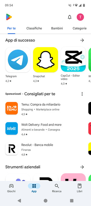 Seleziona Ricerca