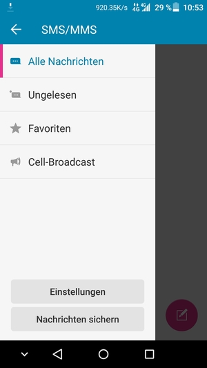 Wählen Sie Einstellungen