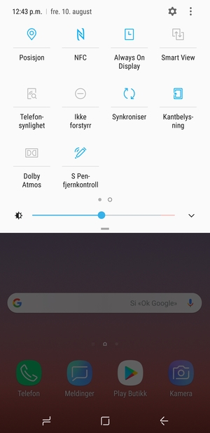 Slå av Posisjon