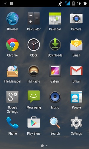 Select Settings