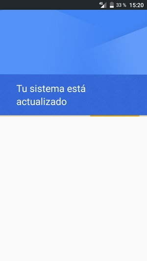 Espere a que la búsqueda termine