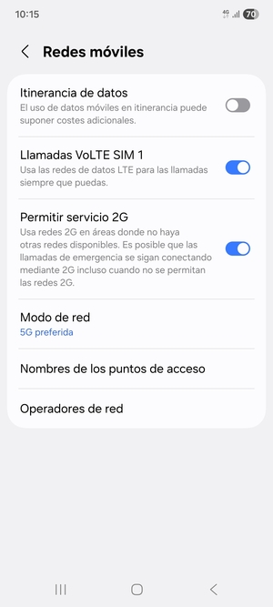 Seleccione Nombres de los puntos de acceso