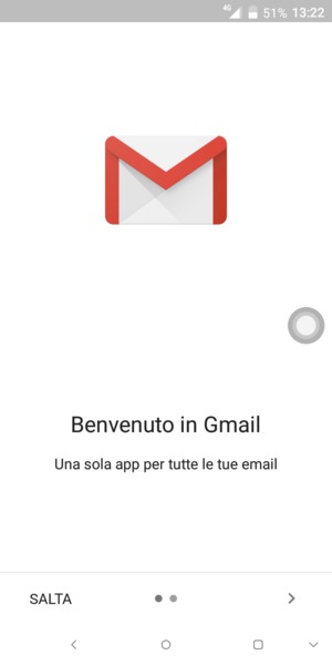 Seleziona AVANTI