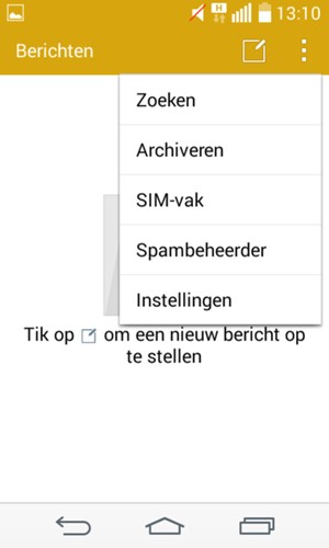 Selecteer Instellingen