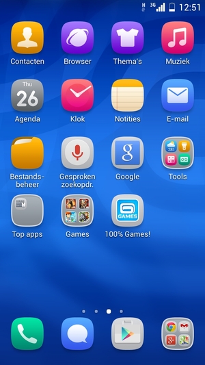 Selecteer E-mail